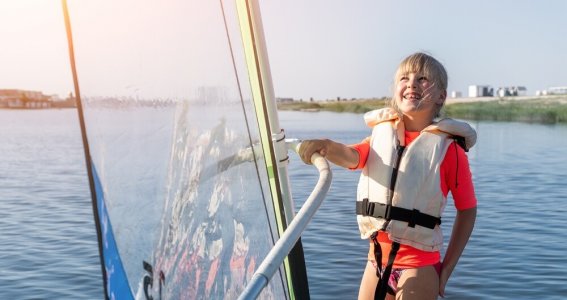 Privatkurs: Windsurfen  | Kinder ab 7 Jahren | Herrsching am Ammersee