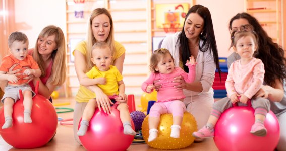 Gymnastikkurs: Eltern-Kind-Turnen | 1  - 3 Jahre | Bottrop