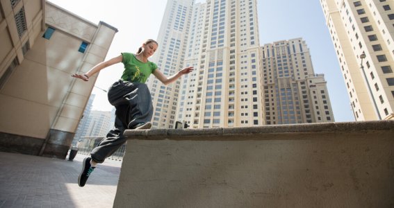 Personal Parkour Training für Einsteiger | 10  - 99 Jahre | Mitte