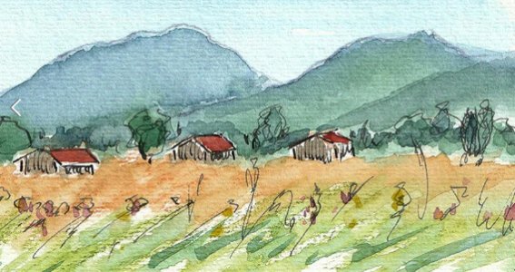 Wochenend-Workshop: Aquarell-Frühlingslandschaft | Erwachsene | Au-Haidhausen