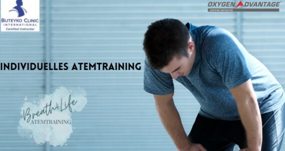 Atemtraining individuell:  Buteyko/OxygenAdvantage | 16  - 99 Jahre | Online