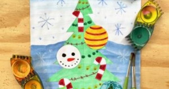 Malworkshop: Mein Weihnachtsbaum | 5  - 12 Jahre | Oberbilk