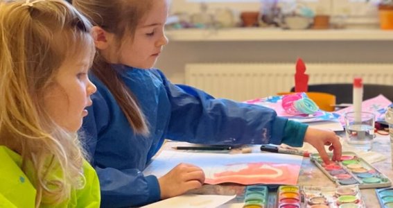 Malworkshop "Meine Honigbiene auf Leinwand" | 5  - 12 Jahre | Oberbilk