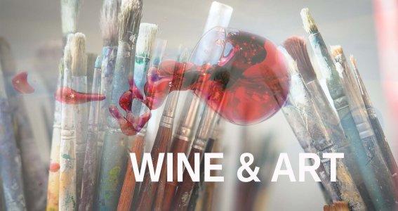 Wine & Art - Malworkshop mit Weinbegleitung | 16  - 99 Jahre | Schwabing-Freimann