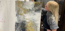 Wine & Art - Malworkshop mit Weinbegleitung | 16  - 99 Jahre | Schwabing-Freimann