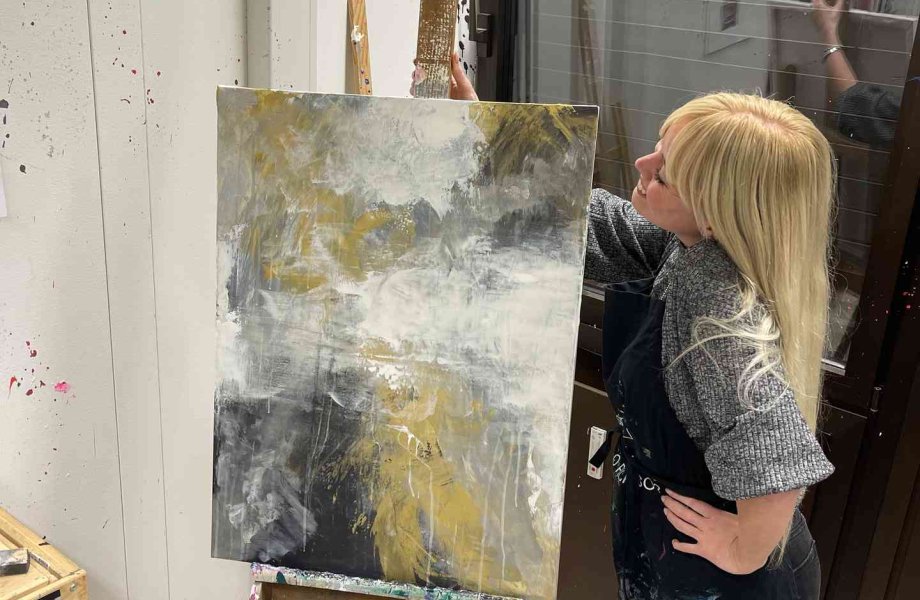 Wine & Art - Malworkshop mit Weinbegleitung | 16  - 99 Jahre | Schwabing-Freimann