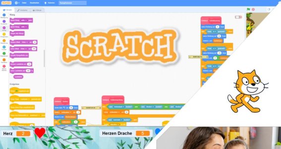 Winterferienkurs: Scratch Anfänger | 8  - 12 Jahre | Online